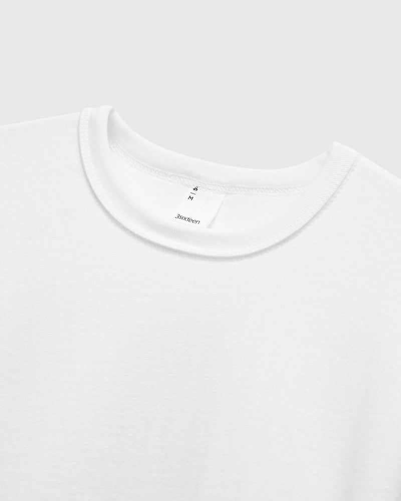 Heavyweight Boxy T-Shirt in White