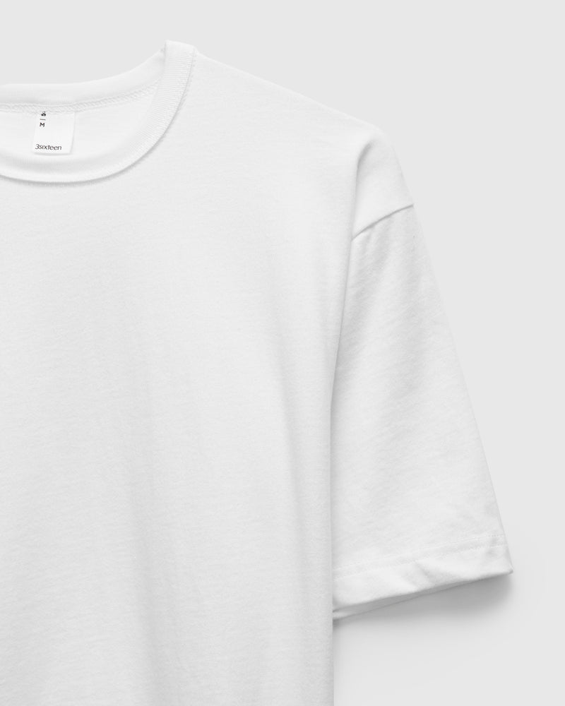 Heavyweight Boxy T-Shirt in White