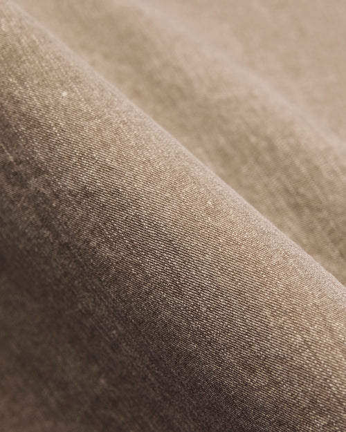 Short Sleeve Work Shirt in Tan Pigment Dye