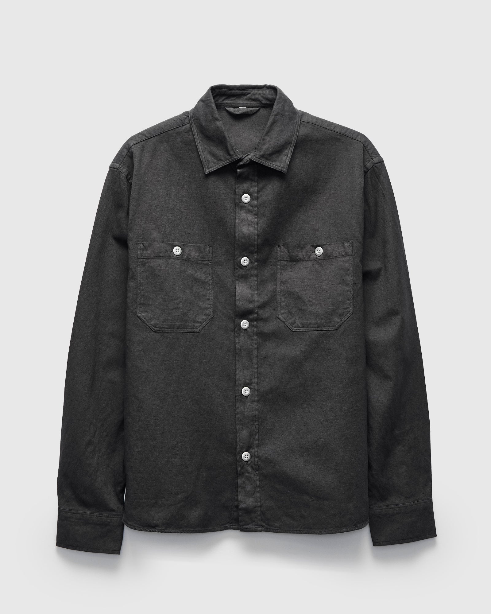 Utility Overshirt in Pavement Overdye Canvas – Blue Owl Workshop