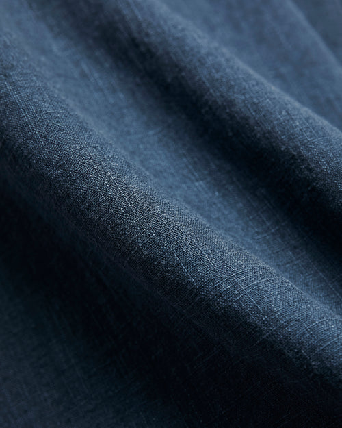 Vacation Shirt in Blue Linen