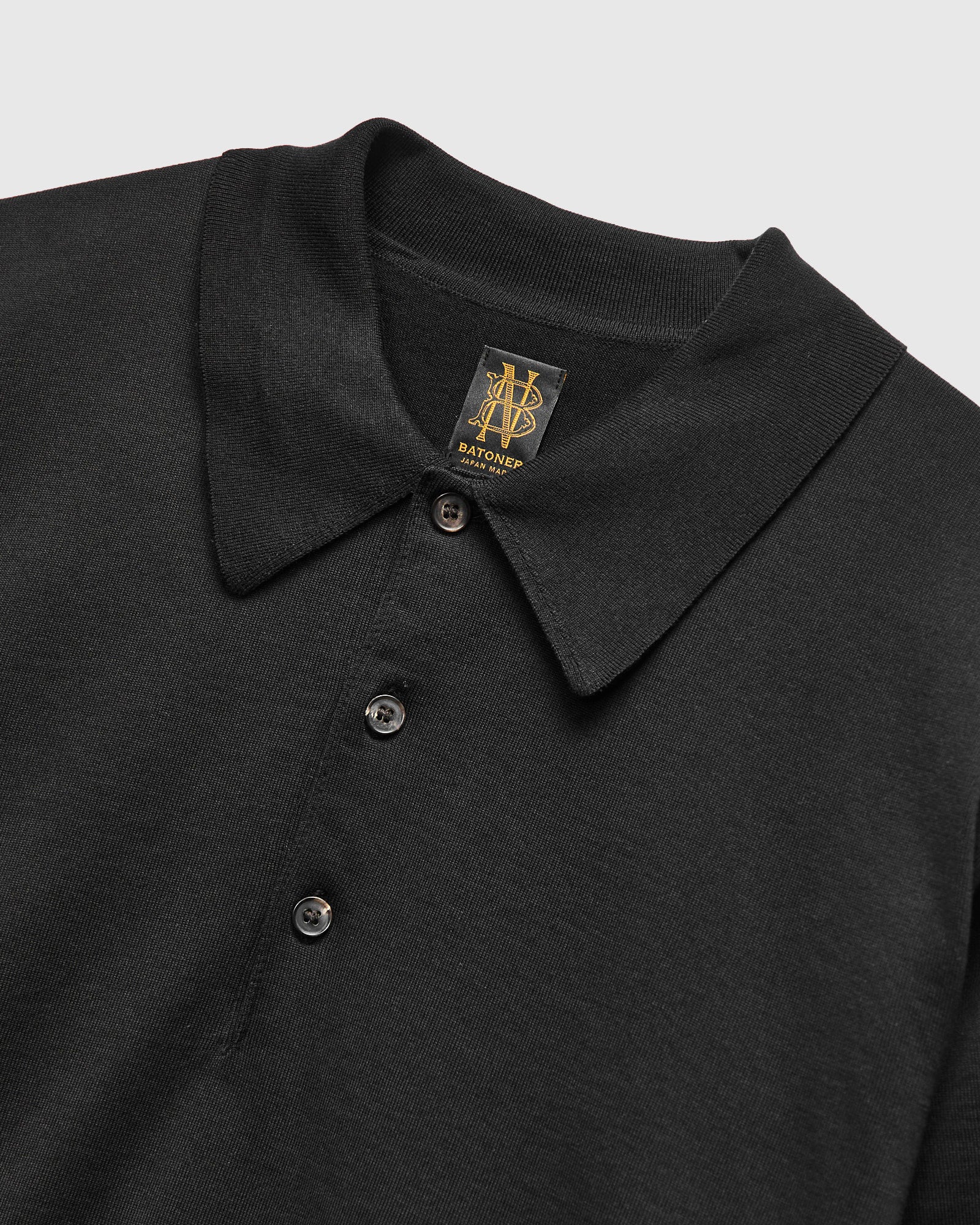 Caribbean Sea Island SS Polo in Black – Blue Owl Workshop