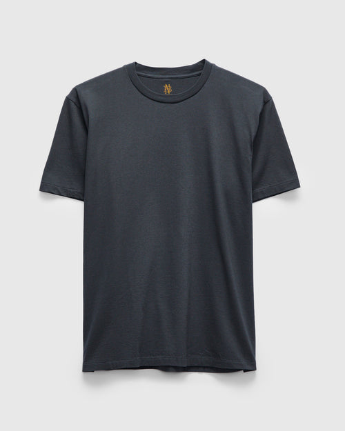 Meriyasu Light T-Shirt in Charcoal Navy