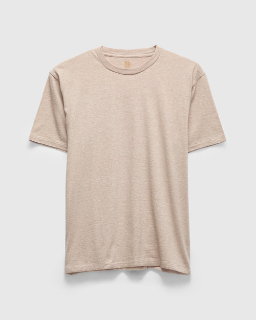 Meriyasu Light T-Shirt in Heather Beige
