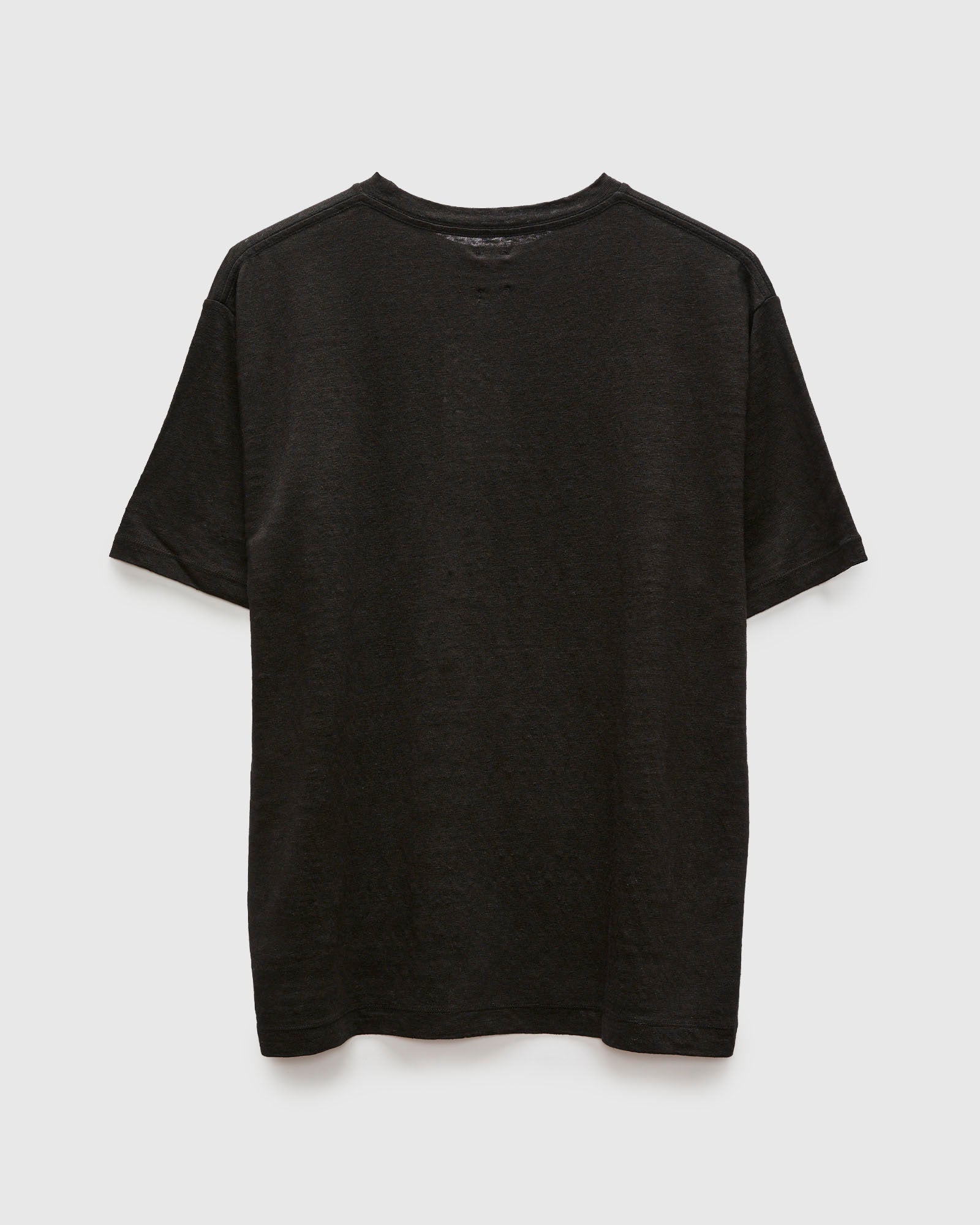 Normandy Linen T-Shirt in Black – Blue Owl Workshop
