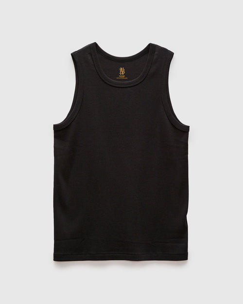 Seamless Inner Tank Top in Black
