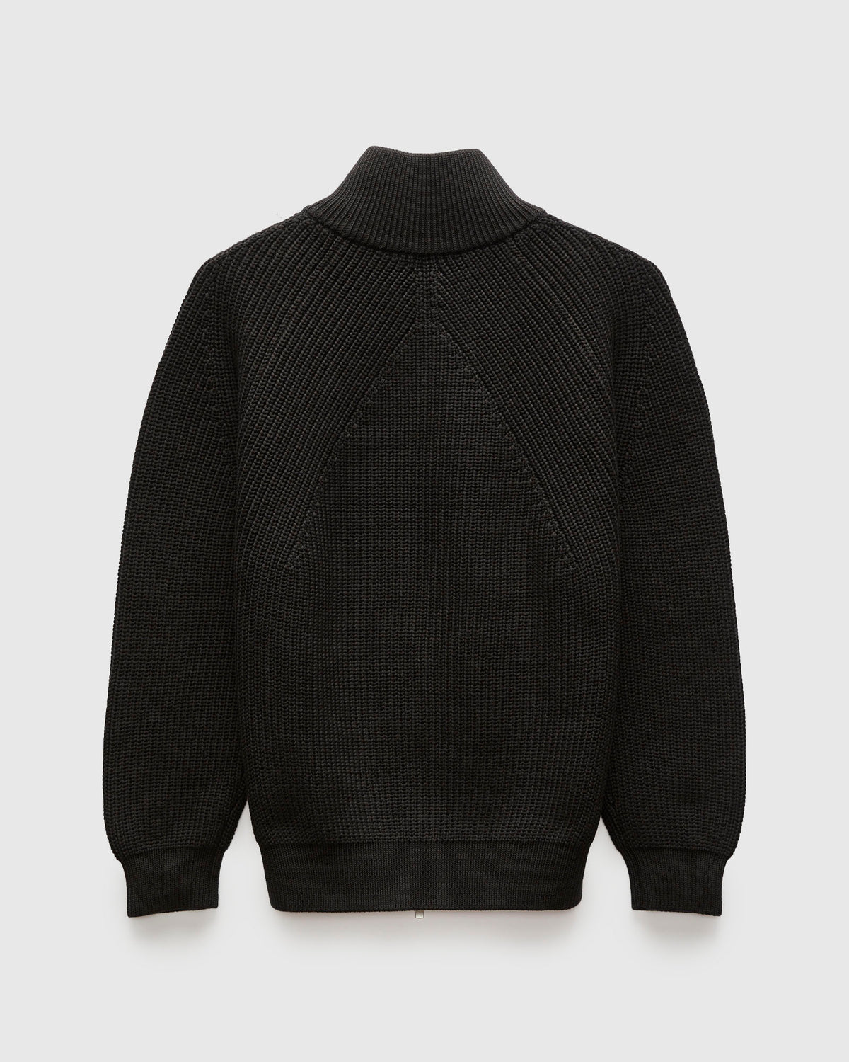 Driver Rasel Naheed Cotton Signature Knit Cotton Drivers Zip in Black – Blue Owl Workshop