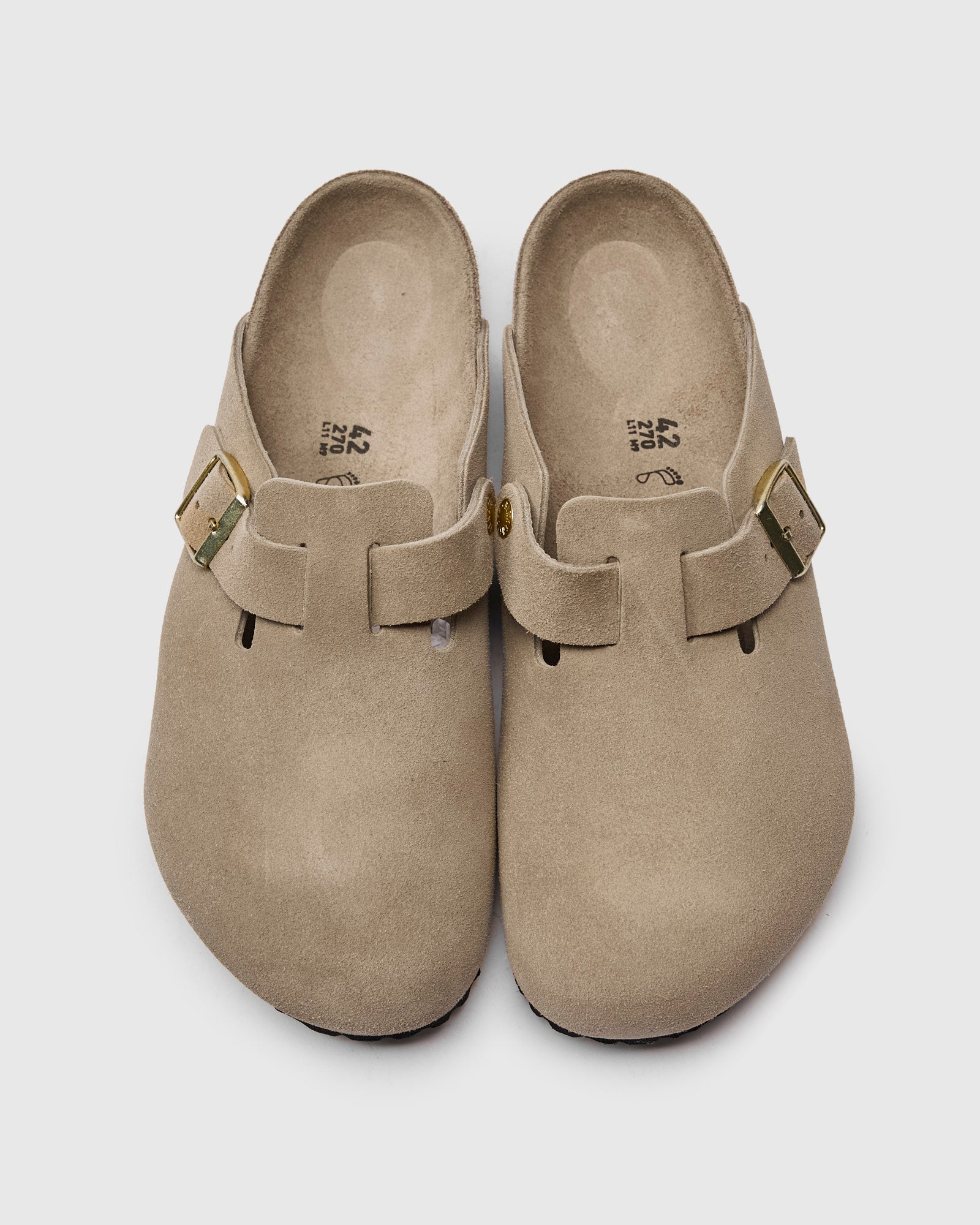 Boston Exquisite Clog in Taupe – Blue Owl Workshop