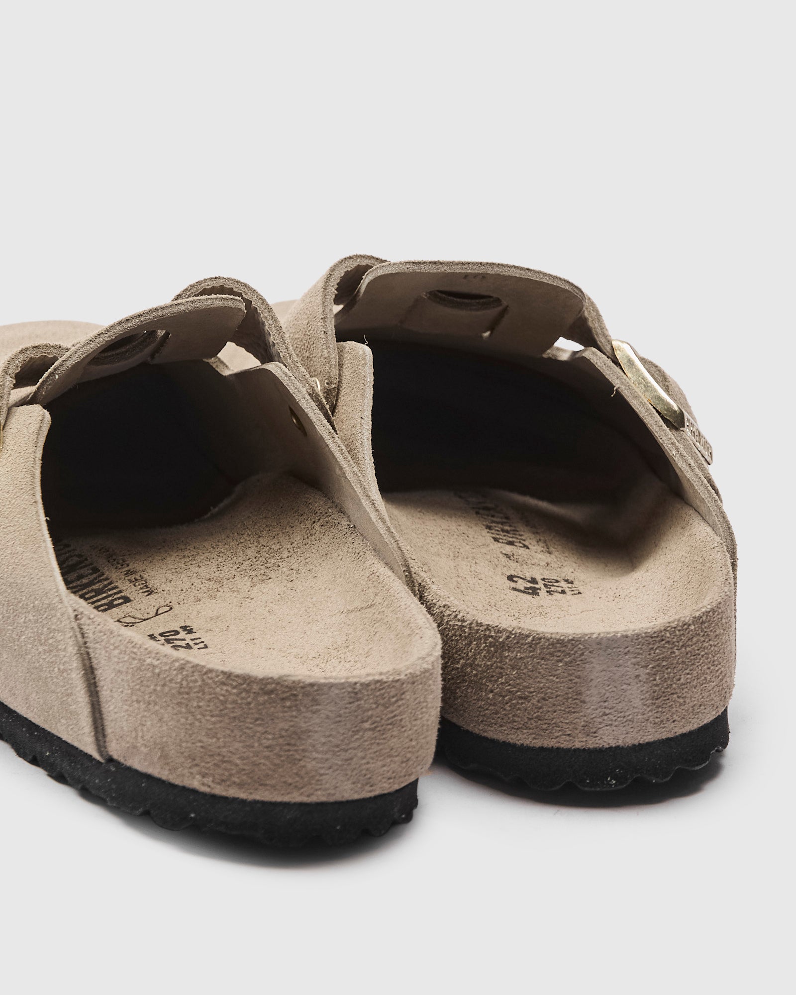 Boston Exquisite Clog in Taupe – Blue Owl Workshop