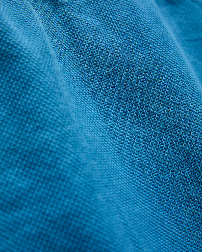 Sashiko Trucker Jacket in Blue Indigo