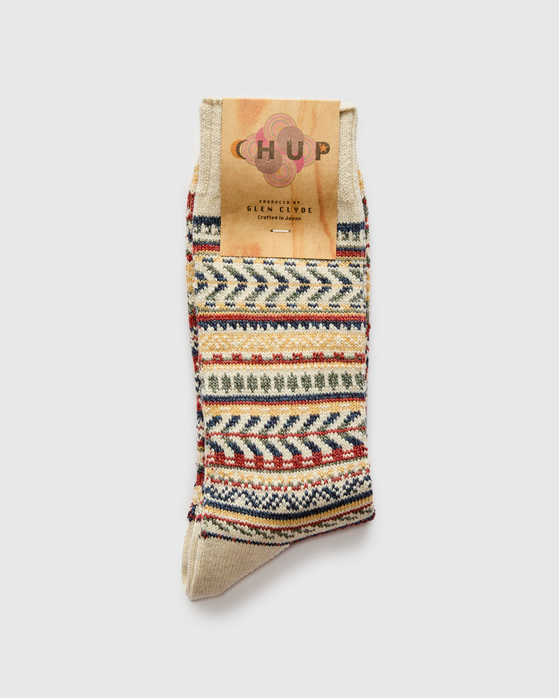 Montezma Well Sock in Ivory