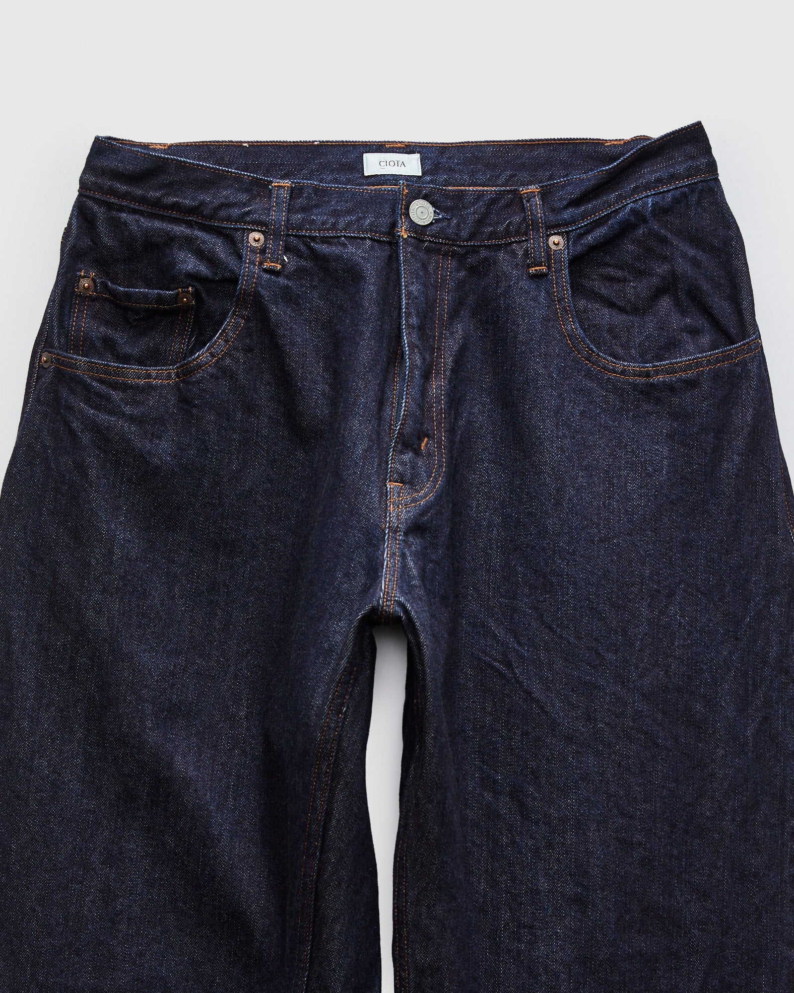 Baggy 5 Pocket Selvedge Denim Pants in Indigo – Blue Owl Workshop