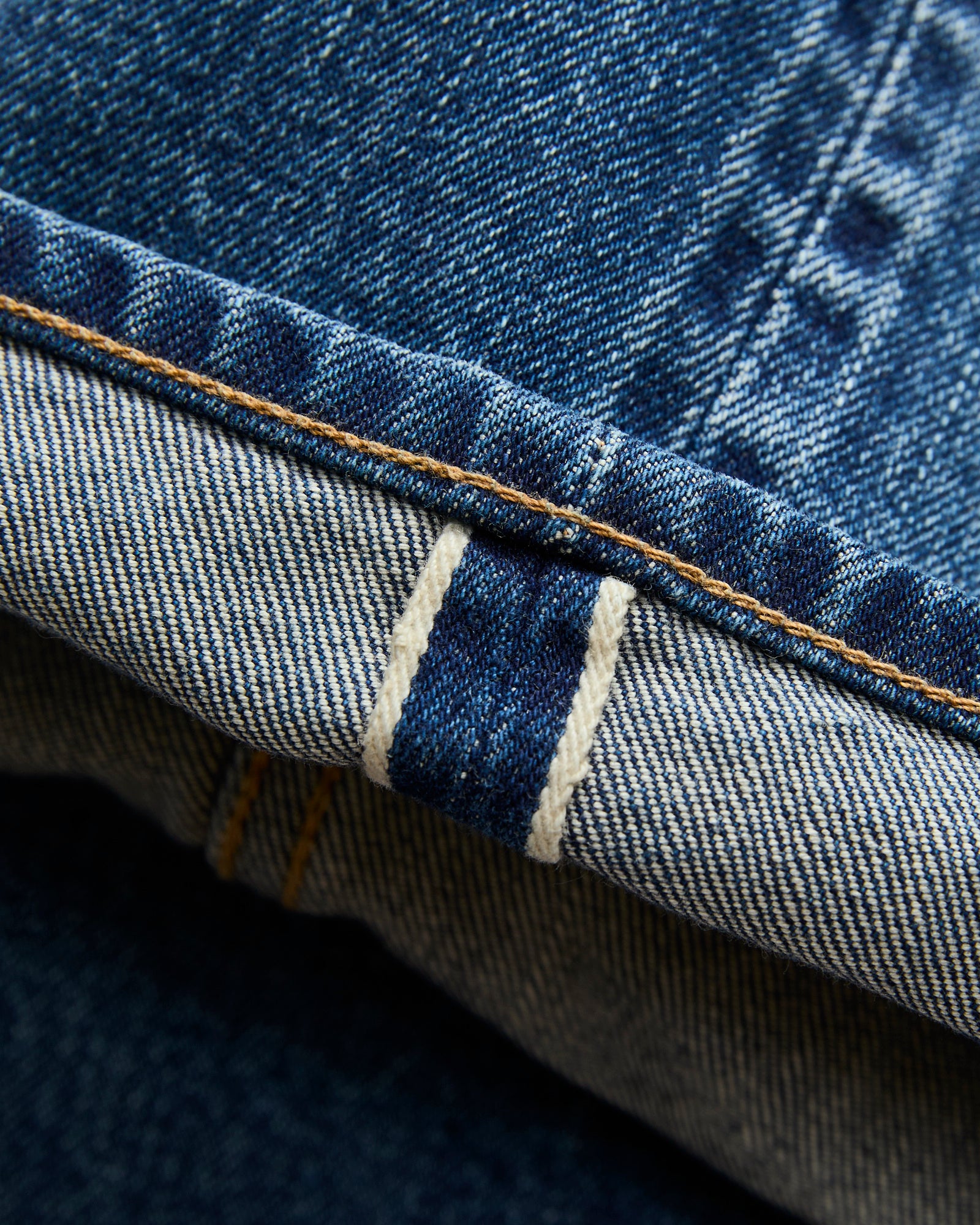 Baggy 5 Pocket Selvedge Denim Pants in Medium Blue – Blue Owl Workshop