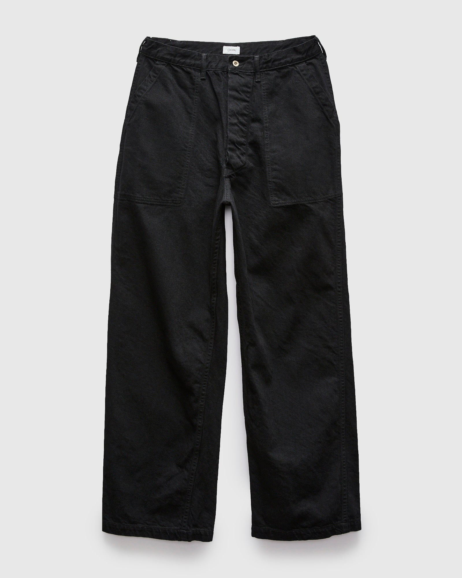 Denim Baker Pants in Rinse Black – Blue Owl Workshop