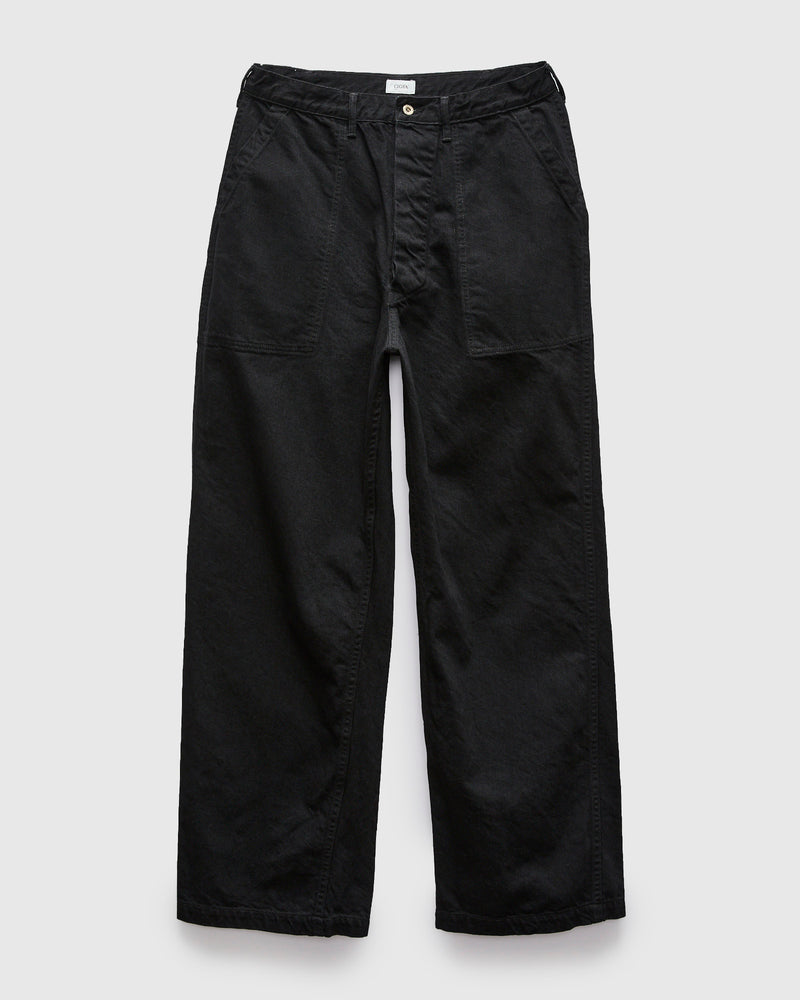 Denim Baker Pants in Rinse Black