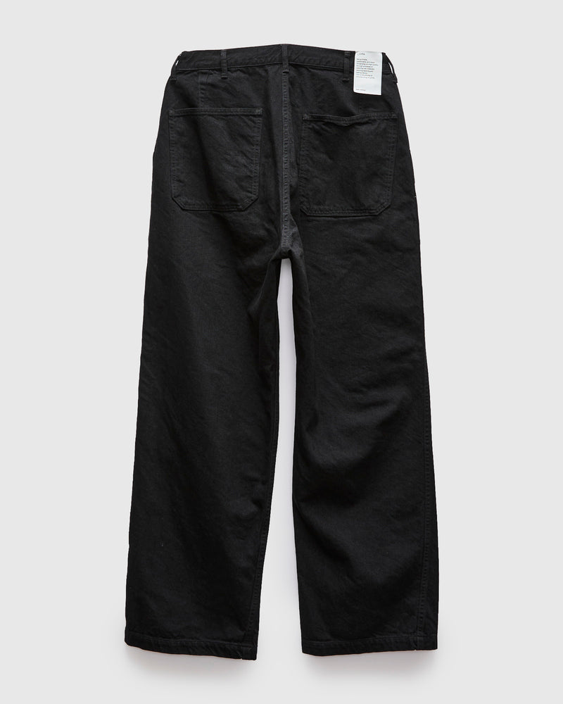 Denim Baker Pants in Rinse Black