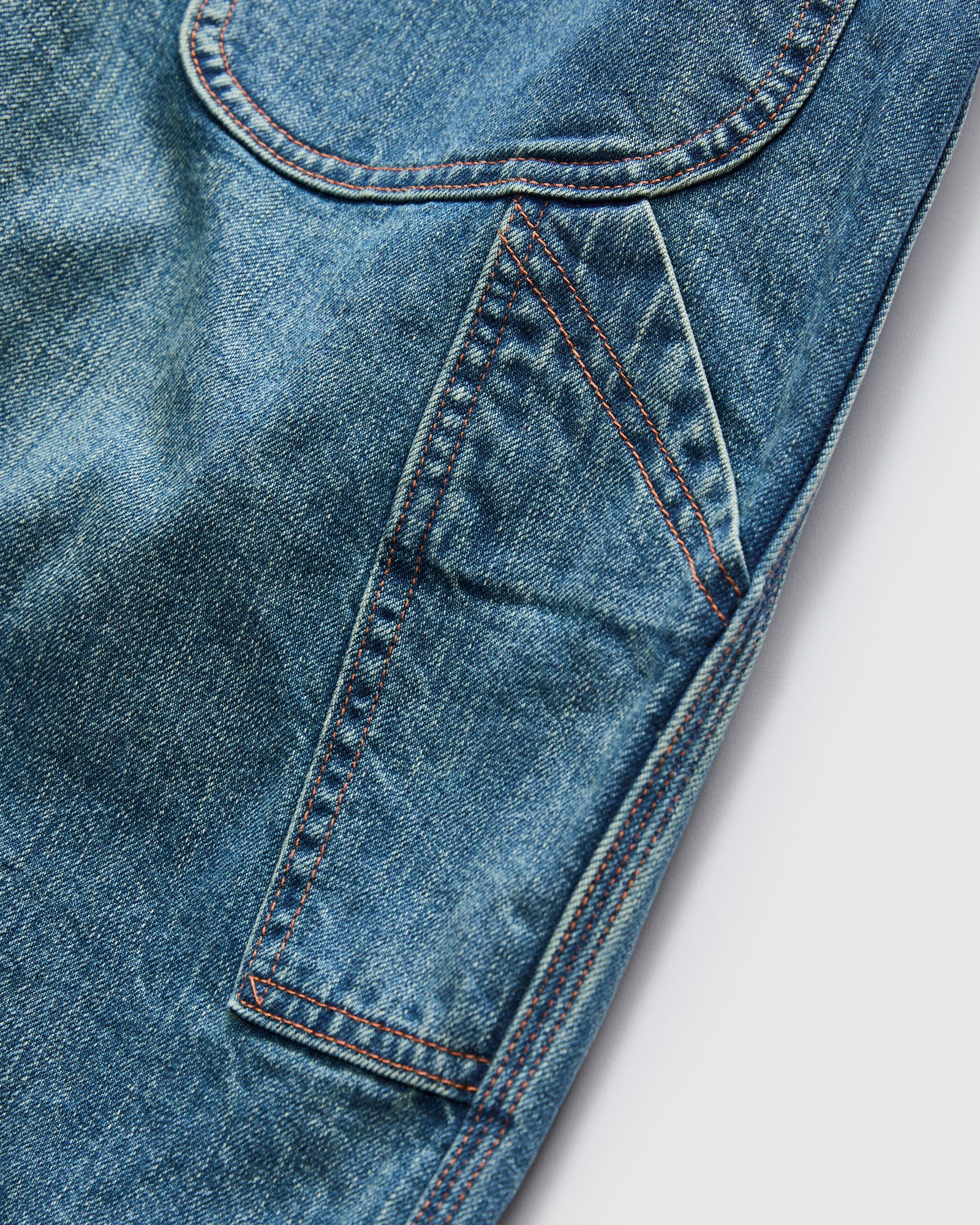 Denim Painter Pants in Medium Blue – Blue Owl Workshop