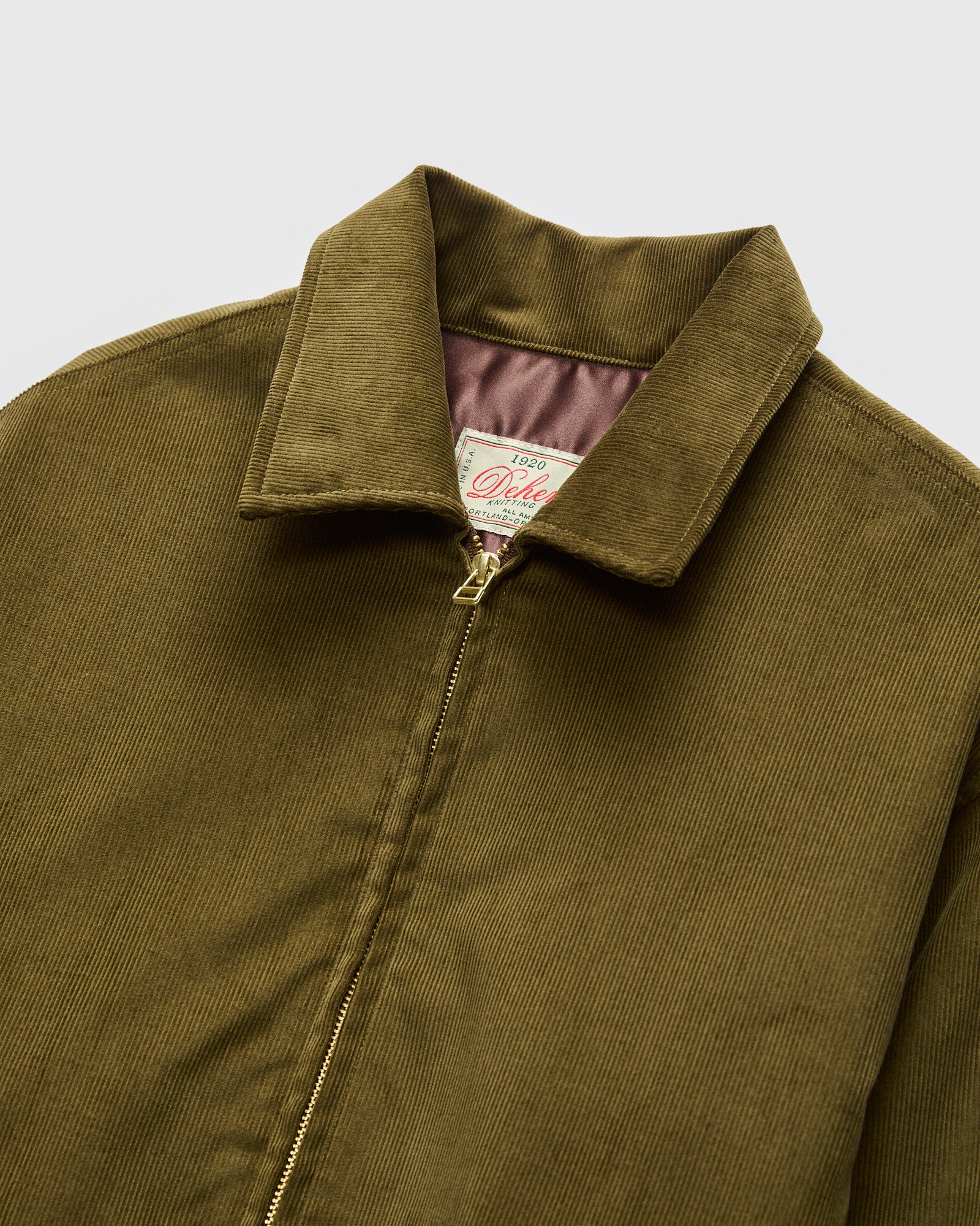 60's Cut Team Jacket in Olive Corduroy – Blue Owl Workshop
