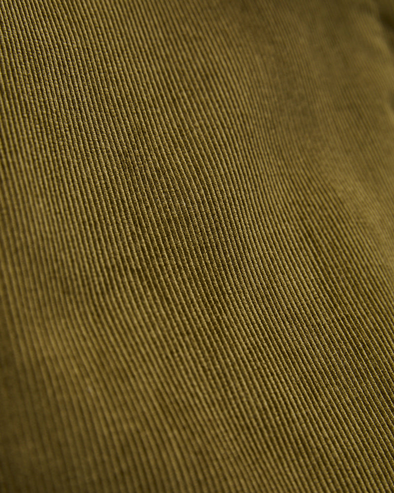 60's Cut Team Jacket in Olive Corduroy