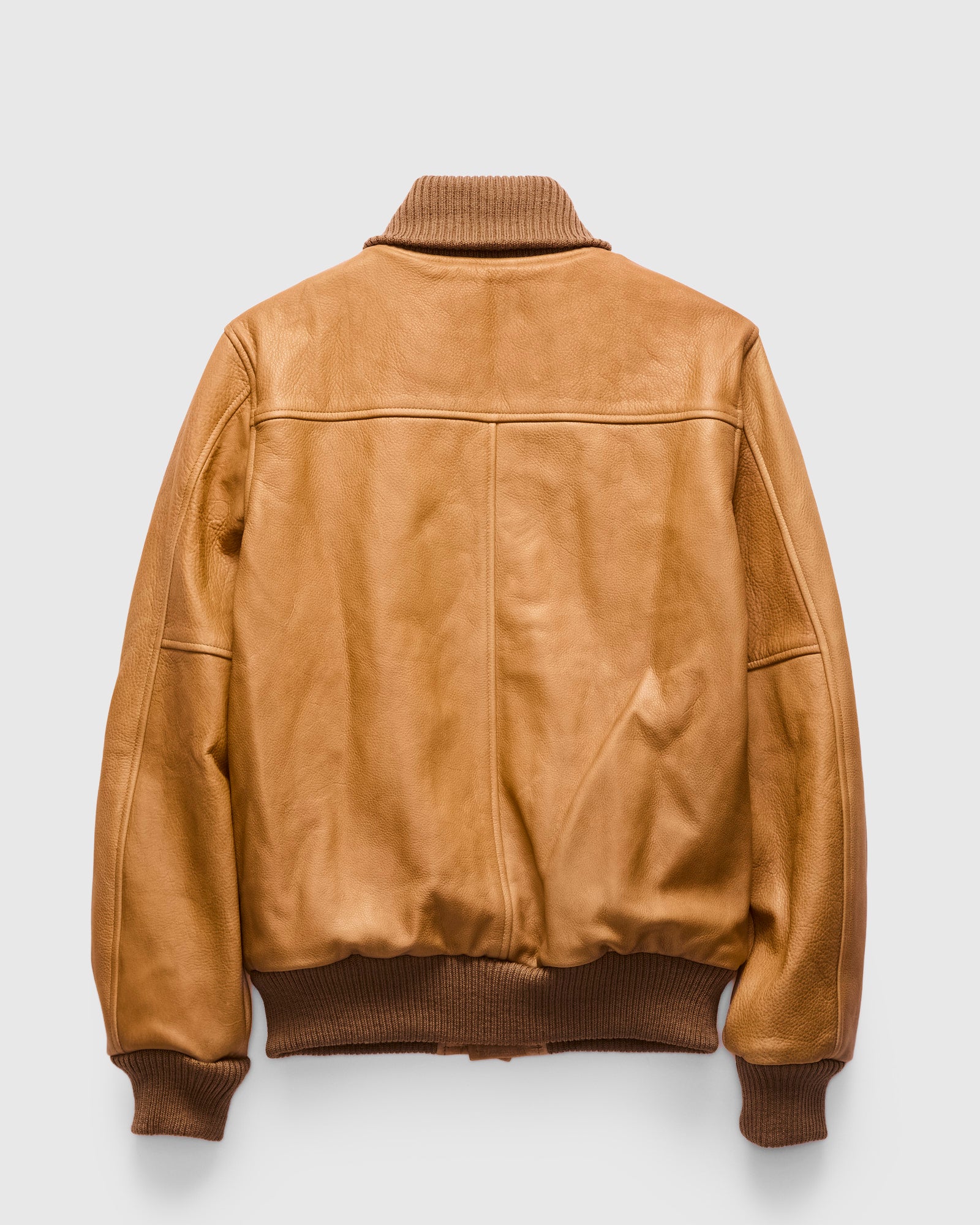 All-City Leather Jacket in Rust – Blue Owl Workshop