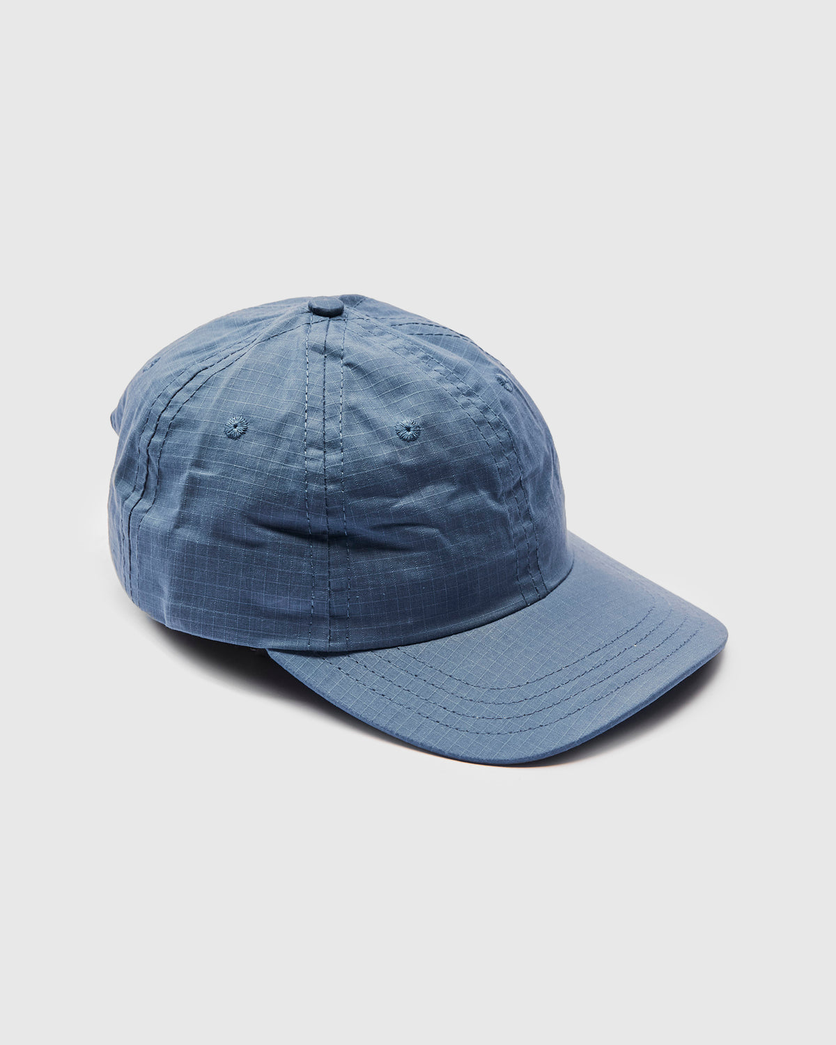 Baseball Hat in Waxed Ripstop Faded Blue – Blue Owl Workshop