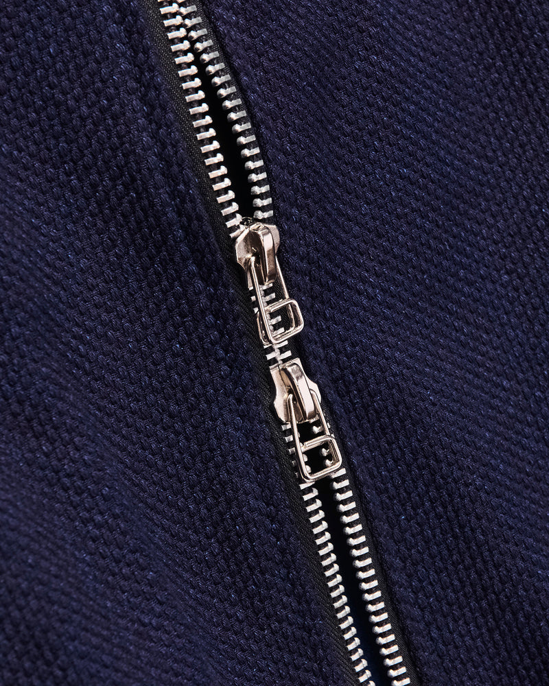 Flight Vest in Indigo Sashiko