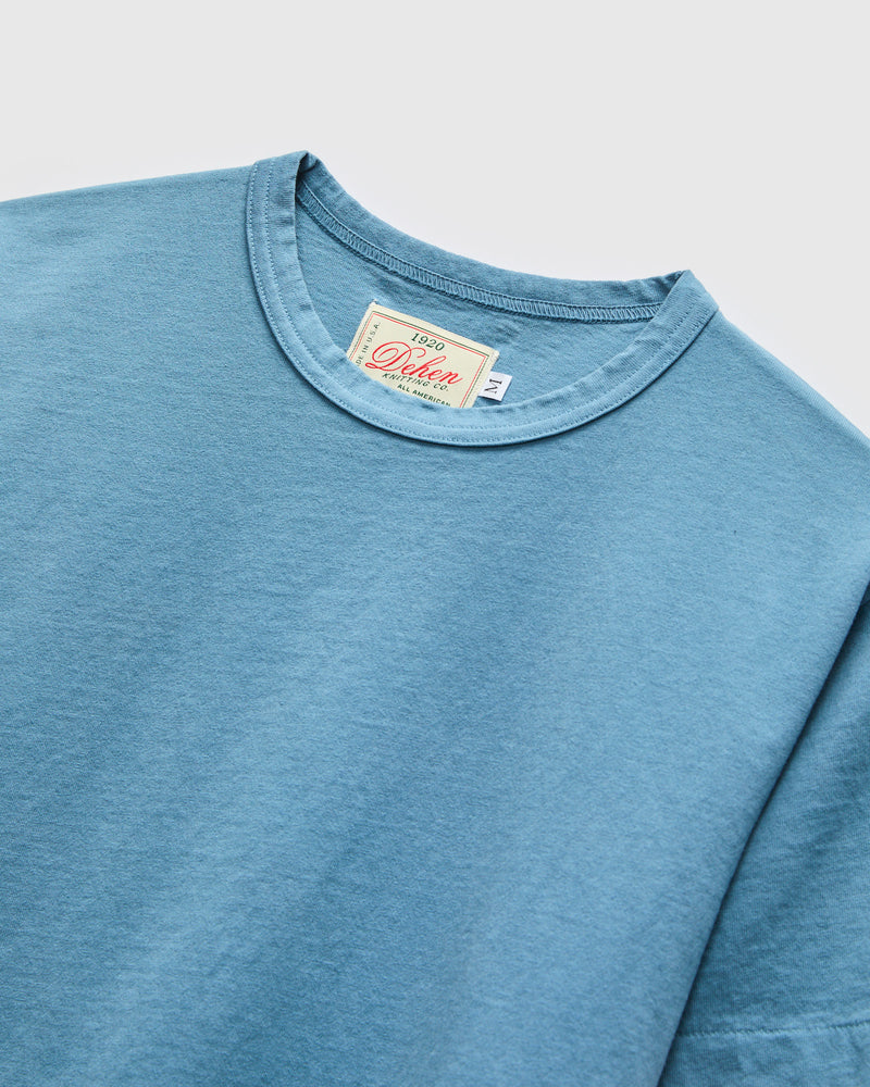 Heavy Duty Tee in Faded Blue