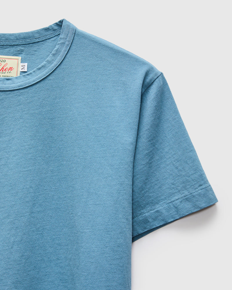 Heavy Duty Tee in Faded Blue