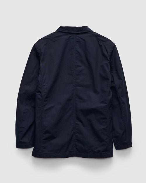 Light Bedford Jacket in Dark Navy Cotton Ripstop
