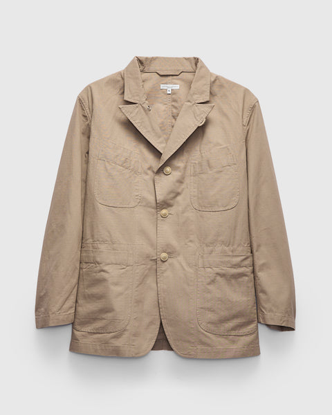 Light Bedford Jacket in Khaki Cotton Ripstop – Blue Owl Workshop