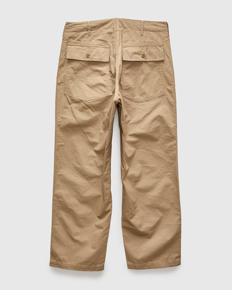 Fatigue Pants in Khaki Cotton Ripstop
