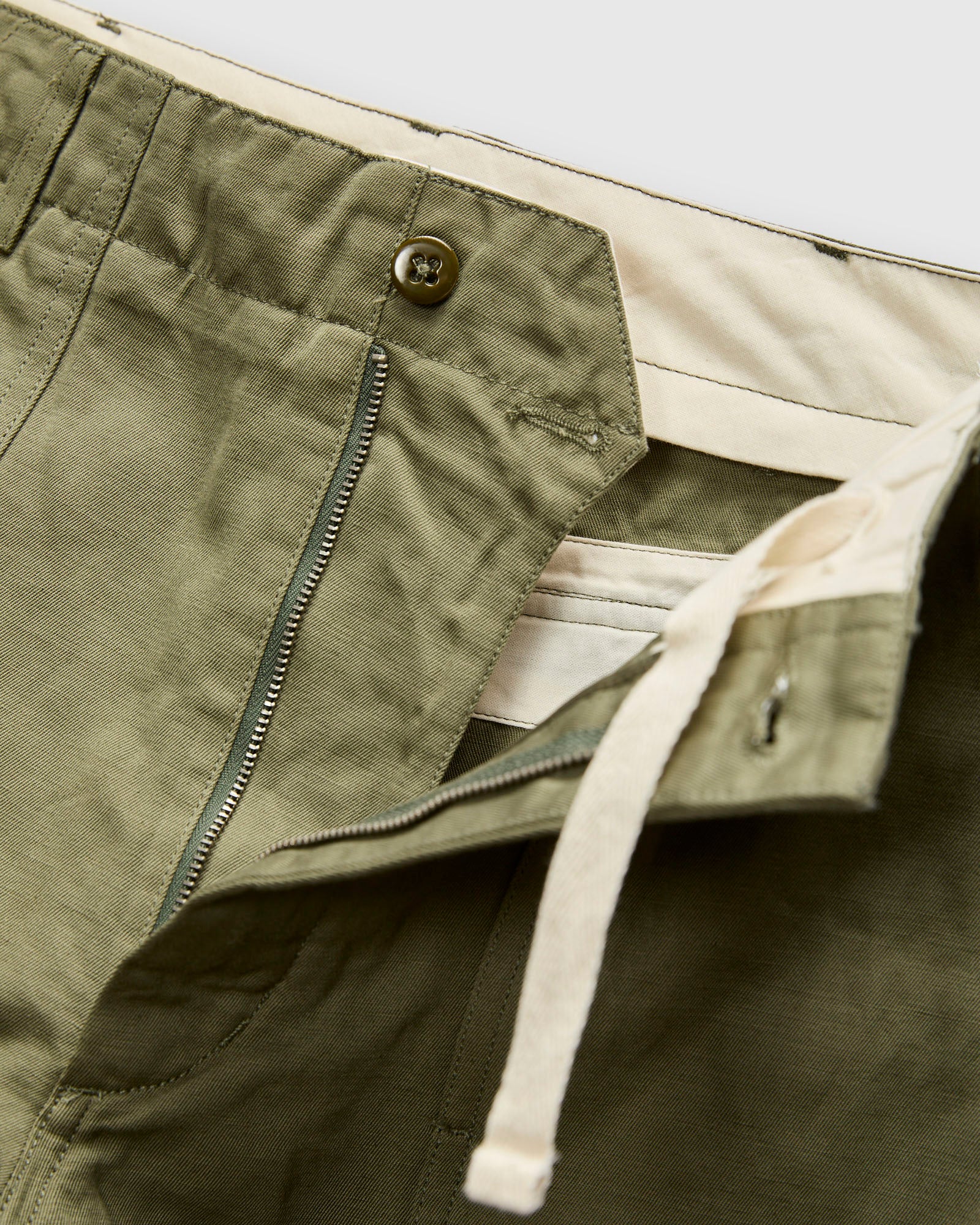 Fatigue Pants in Olive Cotton Ripstop – Blue Owl Workshop