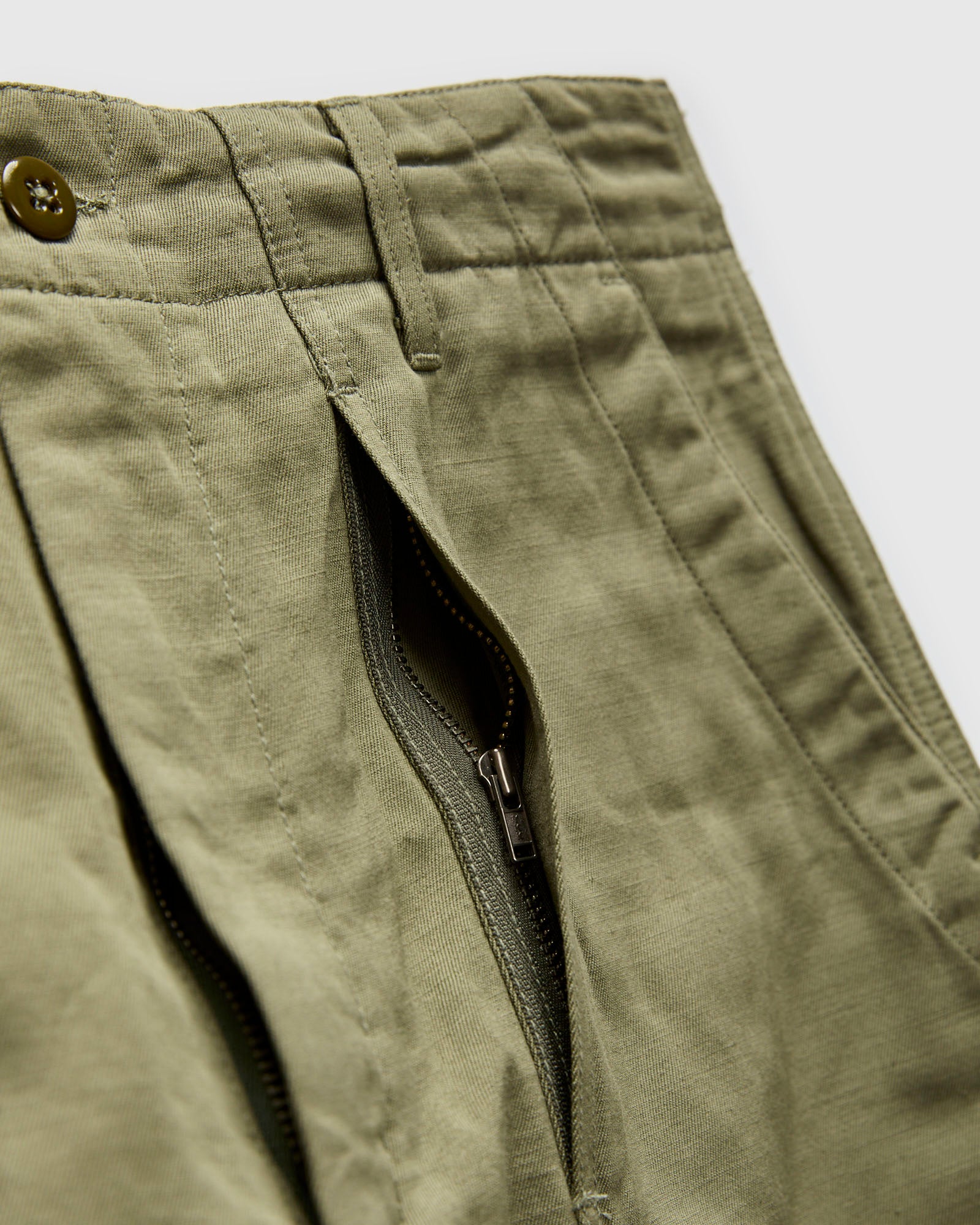Fatigue Pants in Olive Cotton Ripstop – Blue Owl Workshop