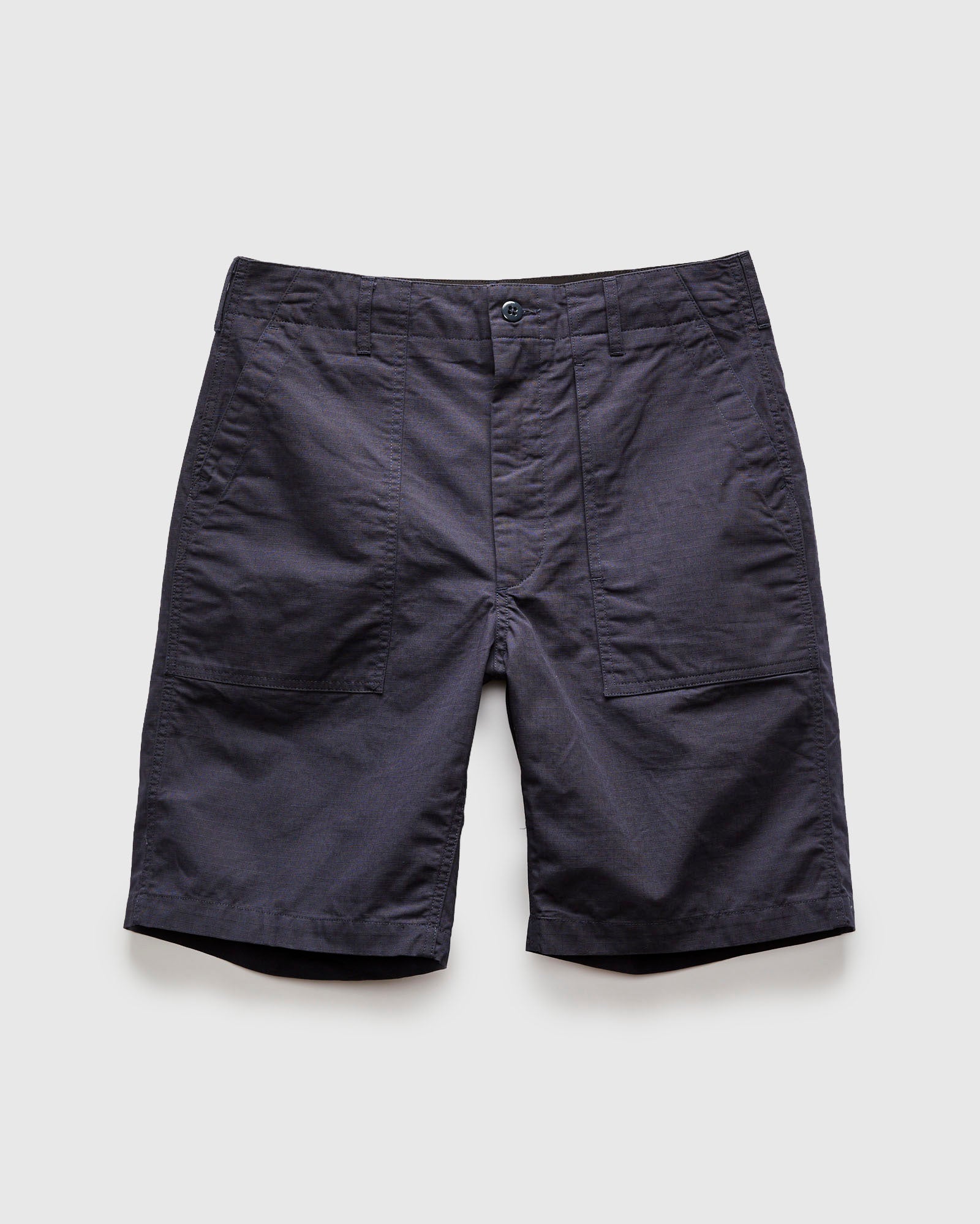 Fatigue Shorts in Navy Cotton Ripstop – Blue Owl Workshop