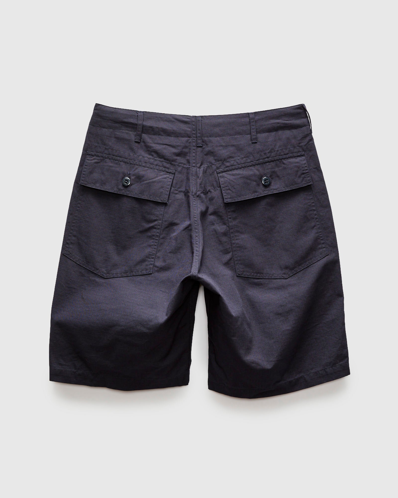 Fatigue Shorts in Navy Cotton Ripstop – Blue Owl Workshop