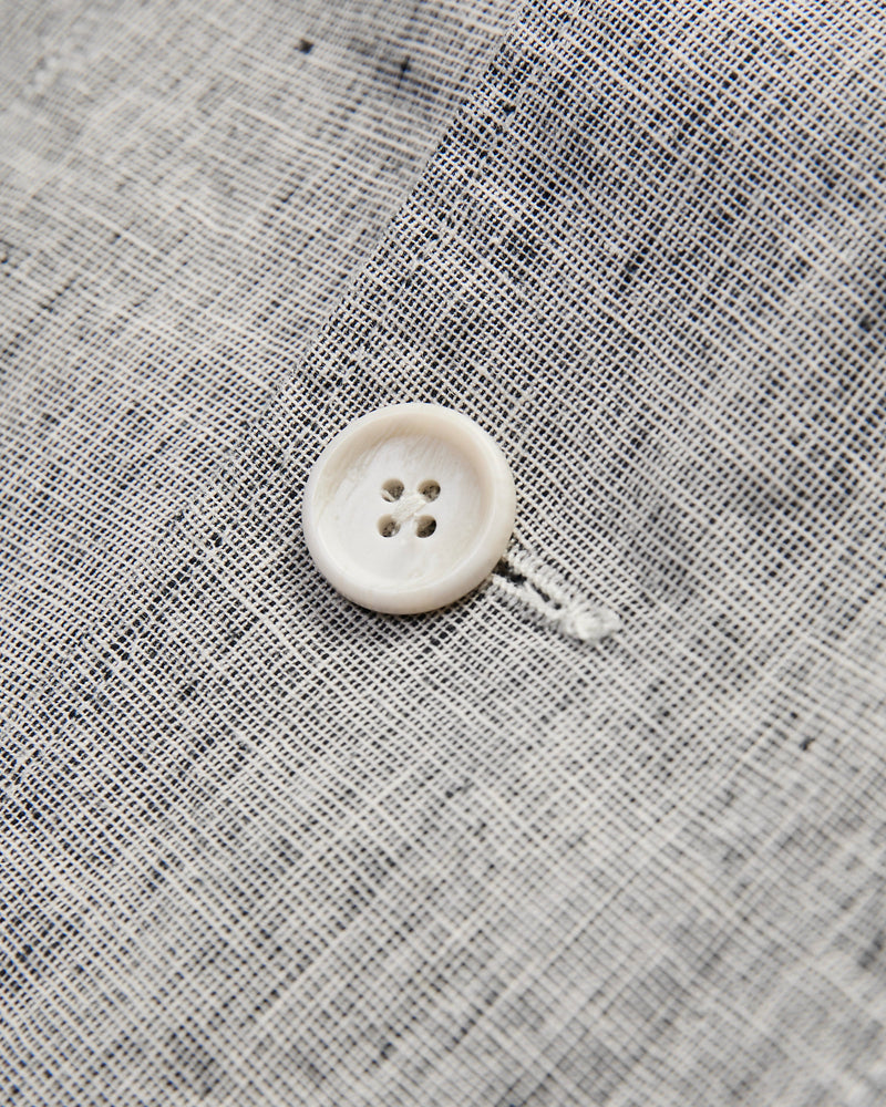 Loiter Jacket in Cotton-Linen Heather Grey Melange