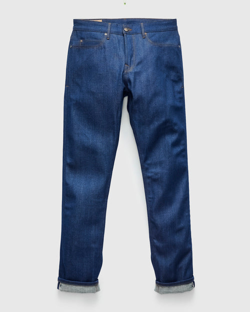 "Vintage Blue Portola" 12oz Selvedge Denim - Tapered Fit