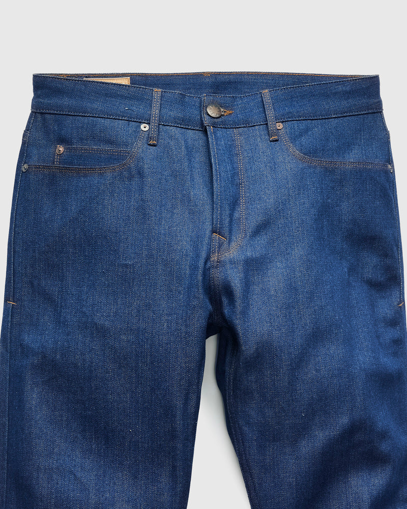 "Vintage Blue Portola" 12oz Selvedge Denim - Tapered Fit