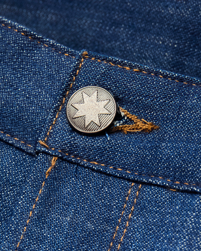 "Vintage Blue Portola" 12oz Selvedge Denim - Tapered Fit