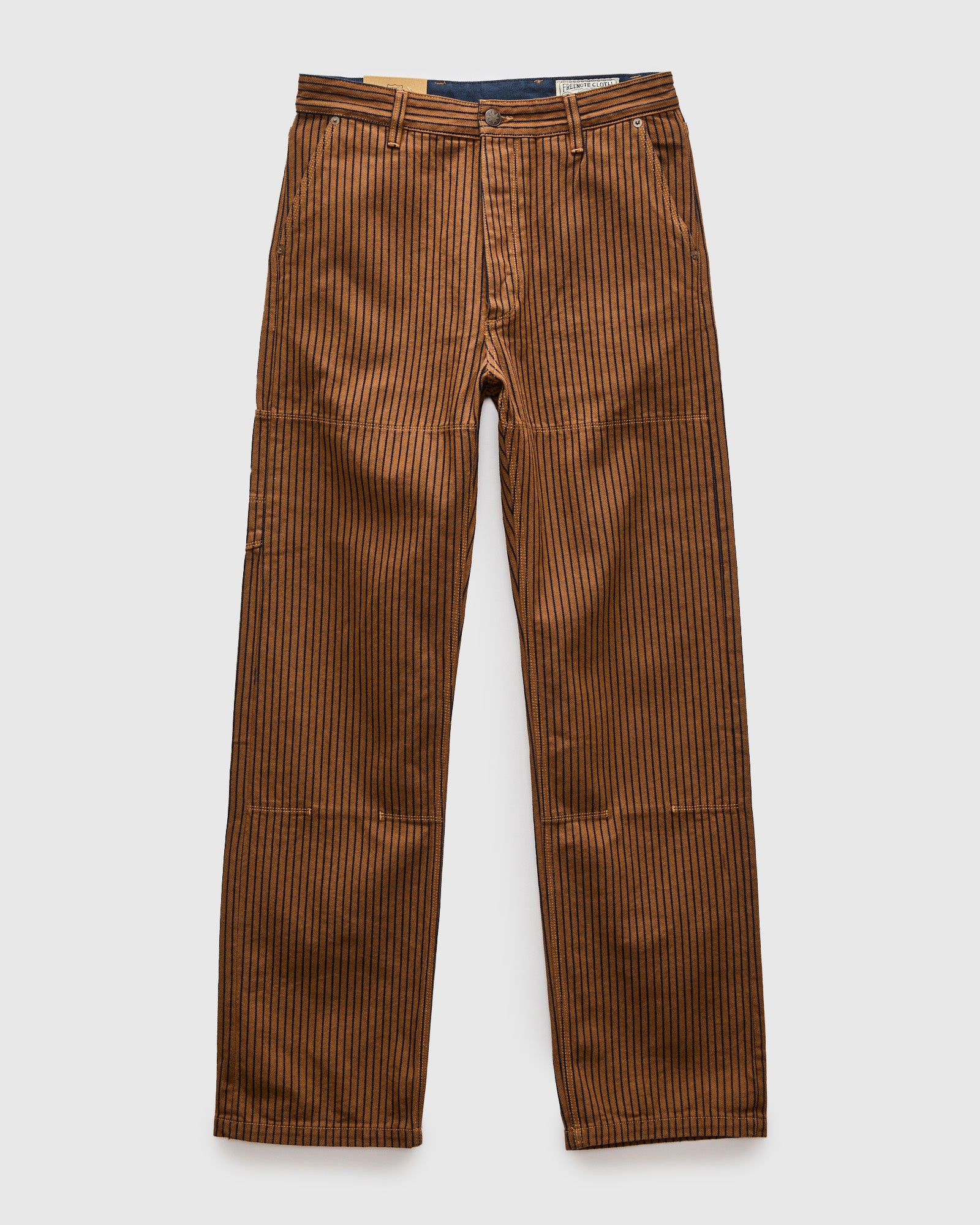 Ortega Pant in Brown Herringbone Dobby – Blue Owl Workshop