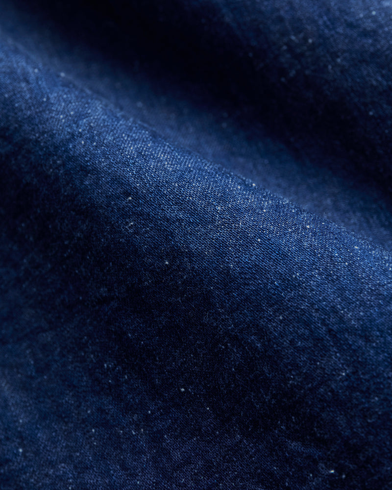 Sinclair Western Shirt in Royal Blue Denim