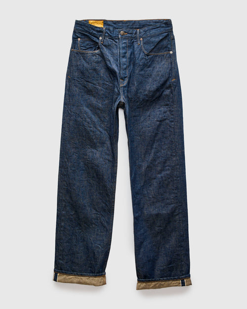 "Natural Rinsed Modesto" 13oz Selvedge Denim - Straight Fit