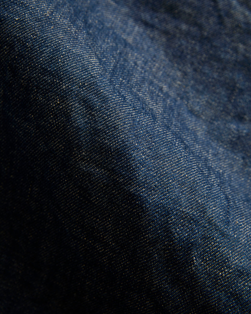 "Natural Rinsed Portola" 13oz Selvedge Denim - Tapered Fit