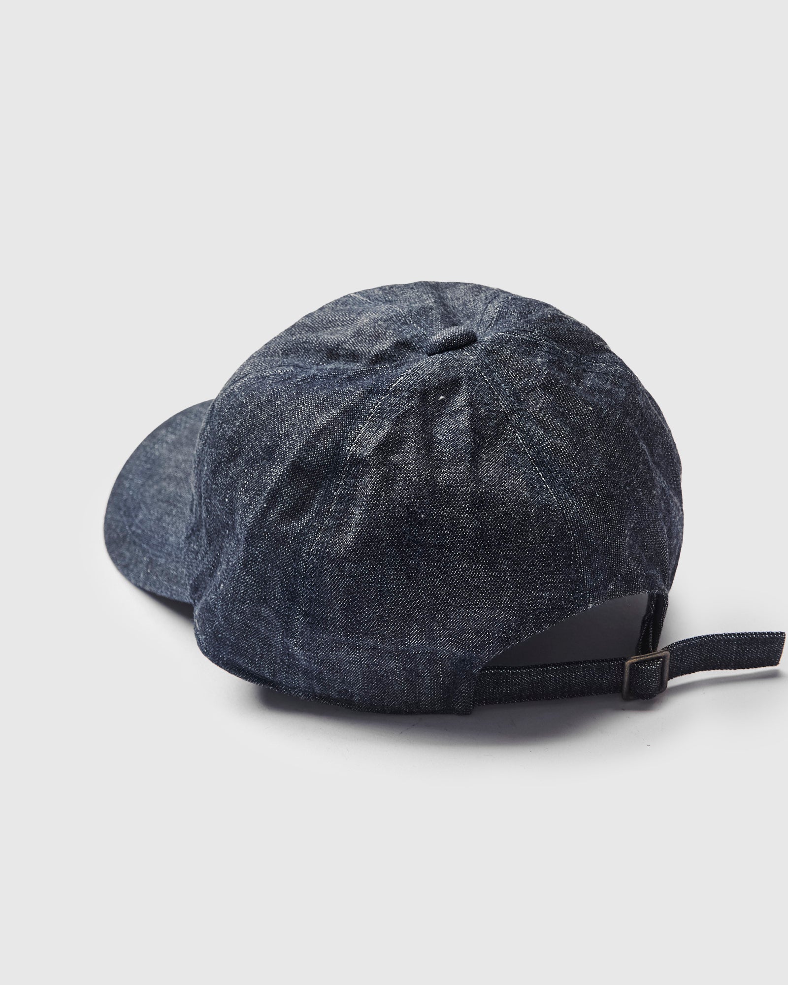 Chain Embroidery Denim Cap in Indigo Blue – Blue Owl Workshop