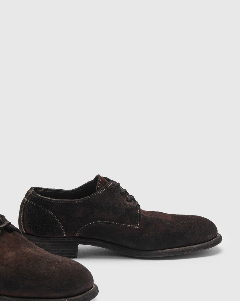 992 Classic Derby in Dark Brown Reverse Horse Leather