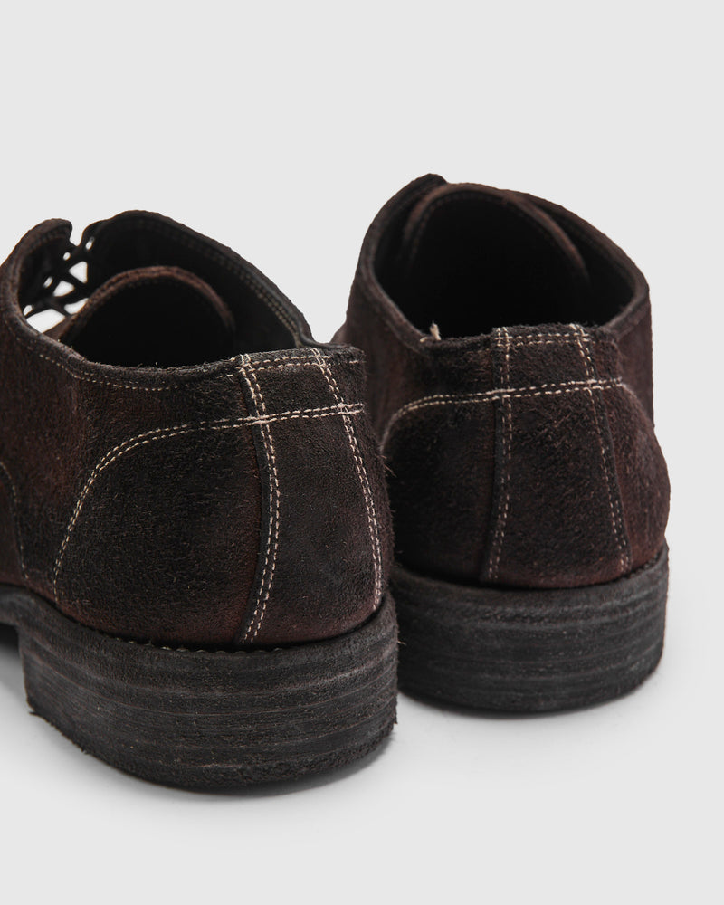 992 Classic Derby in Dark Brown Reverse Horse Leather