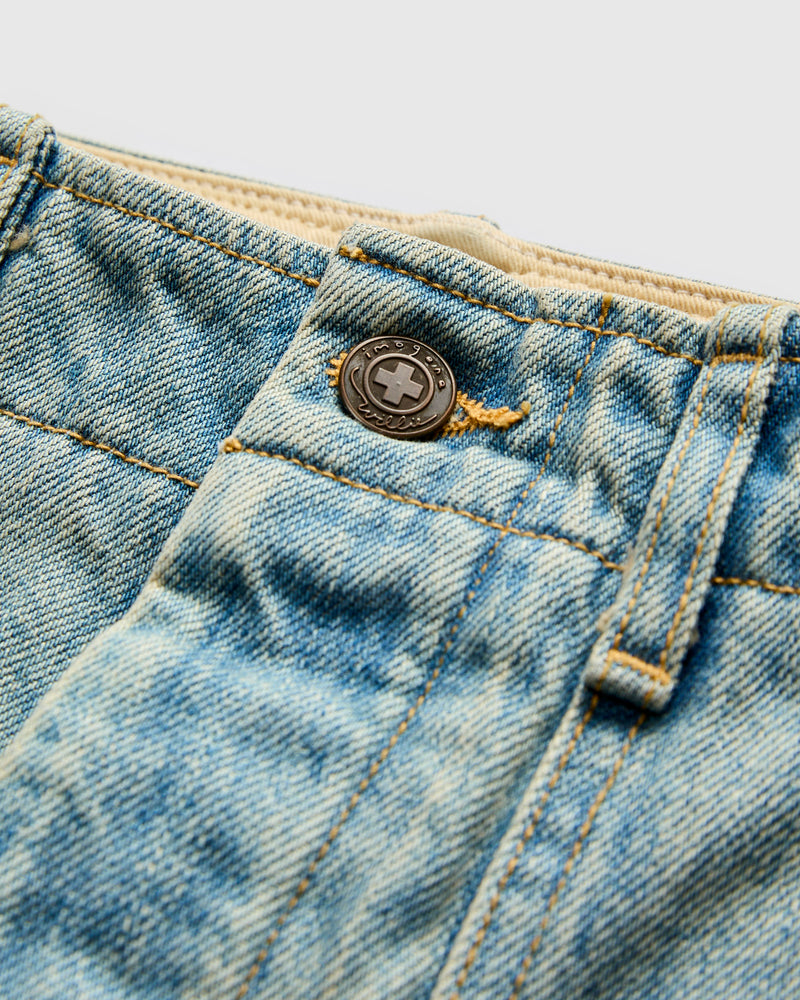 Hencye Double Knee Workpant in Natural Indigo