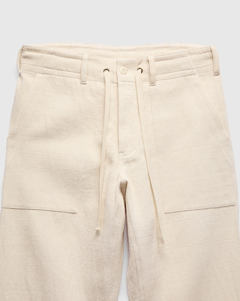 Obelisk Pant in Natural Undyed Powerloom Denim
