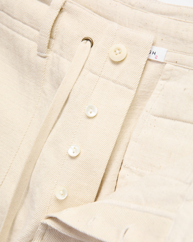 Obelisk Pant in Natural Undyed Powerloom Denim