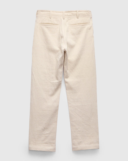Obelisk Pant in Natural Undyed Powerloom Denim